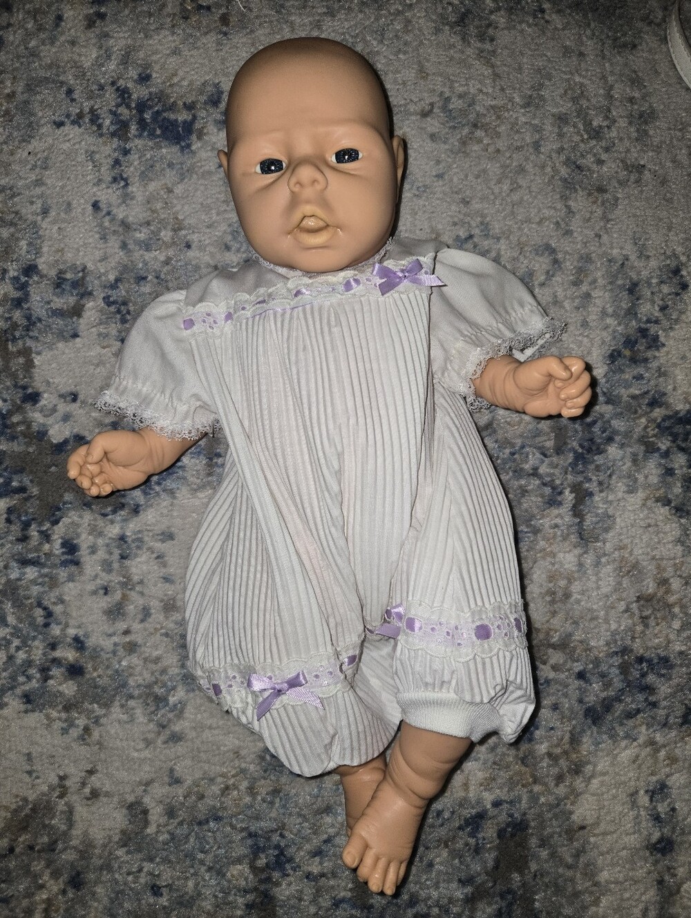 Vintage anatomically correct baby girl doll- Realistic Newborn